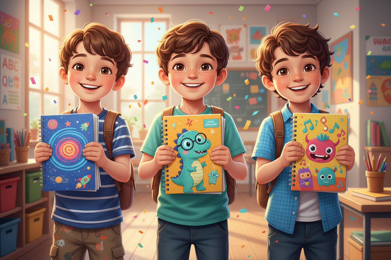 Erkek Çocuk Defterler