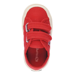 Superga - Low Cotton Velcro Sneakers | Red