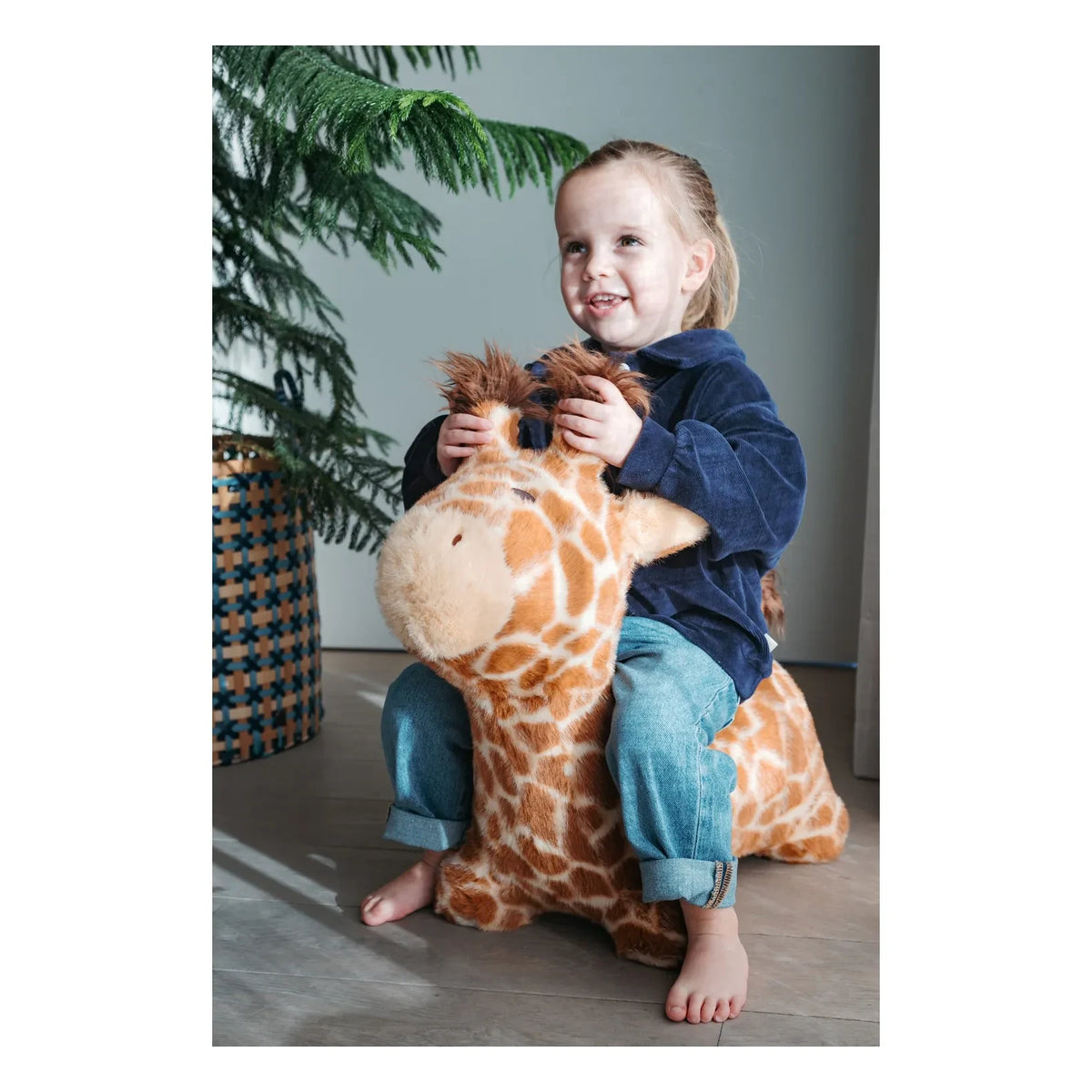 Wild & Soft - Bouncy Giraffe | Orange