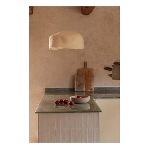 Muskhane - Felt Bedside Lamp | Ivory