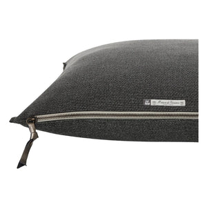 Maison de Vacances - Vice Versa Formentera Canvas Pillow | Charcoal