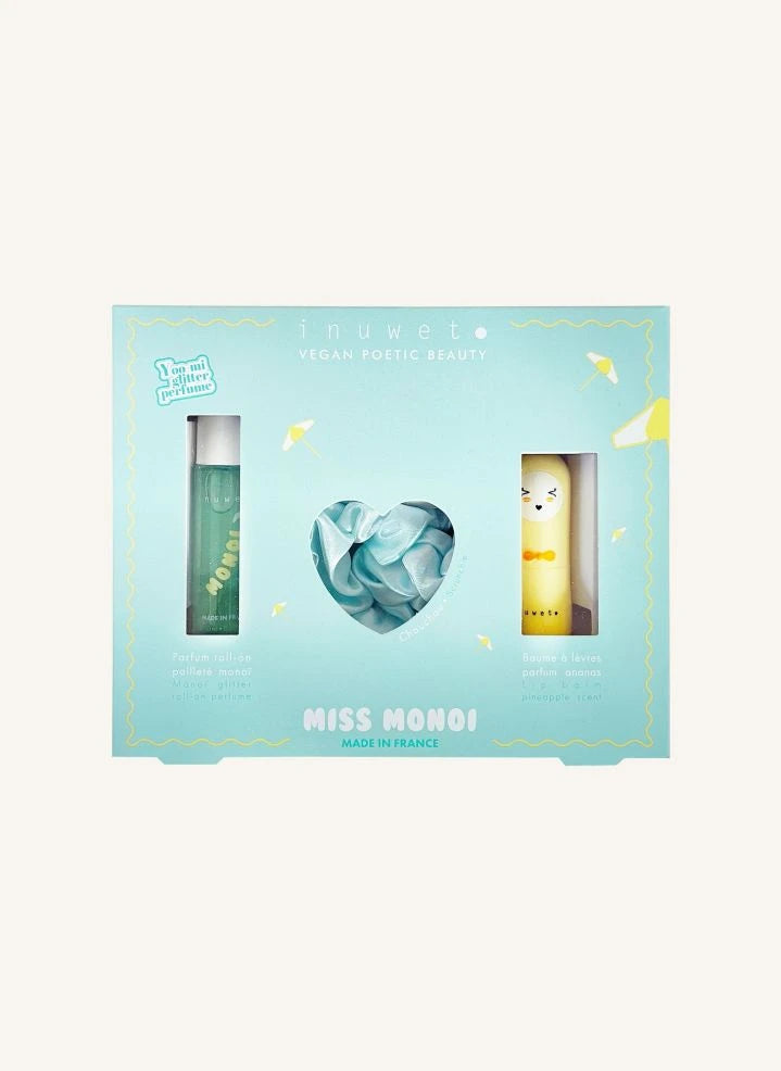 Inuwet - Miss Monoï perfume set | Blue