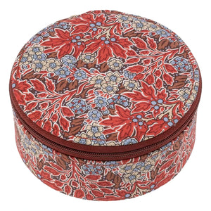 Bon Dep - Round MW Liberty Aubrey Forest Jewelry Box | Red