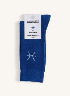 Homecore - Zodiac Fish Socks | Dark Blue