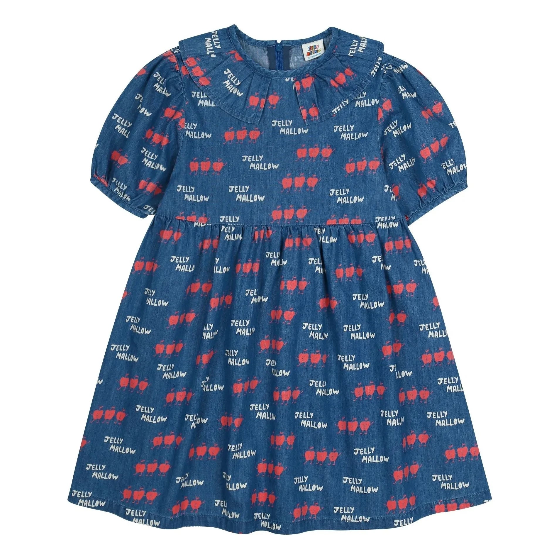 Jelly Mallow - Apple Denim Dress | Blue