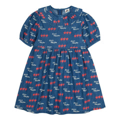 Jelly Mallow - Apple Denim Dress | Blue