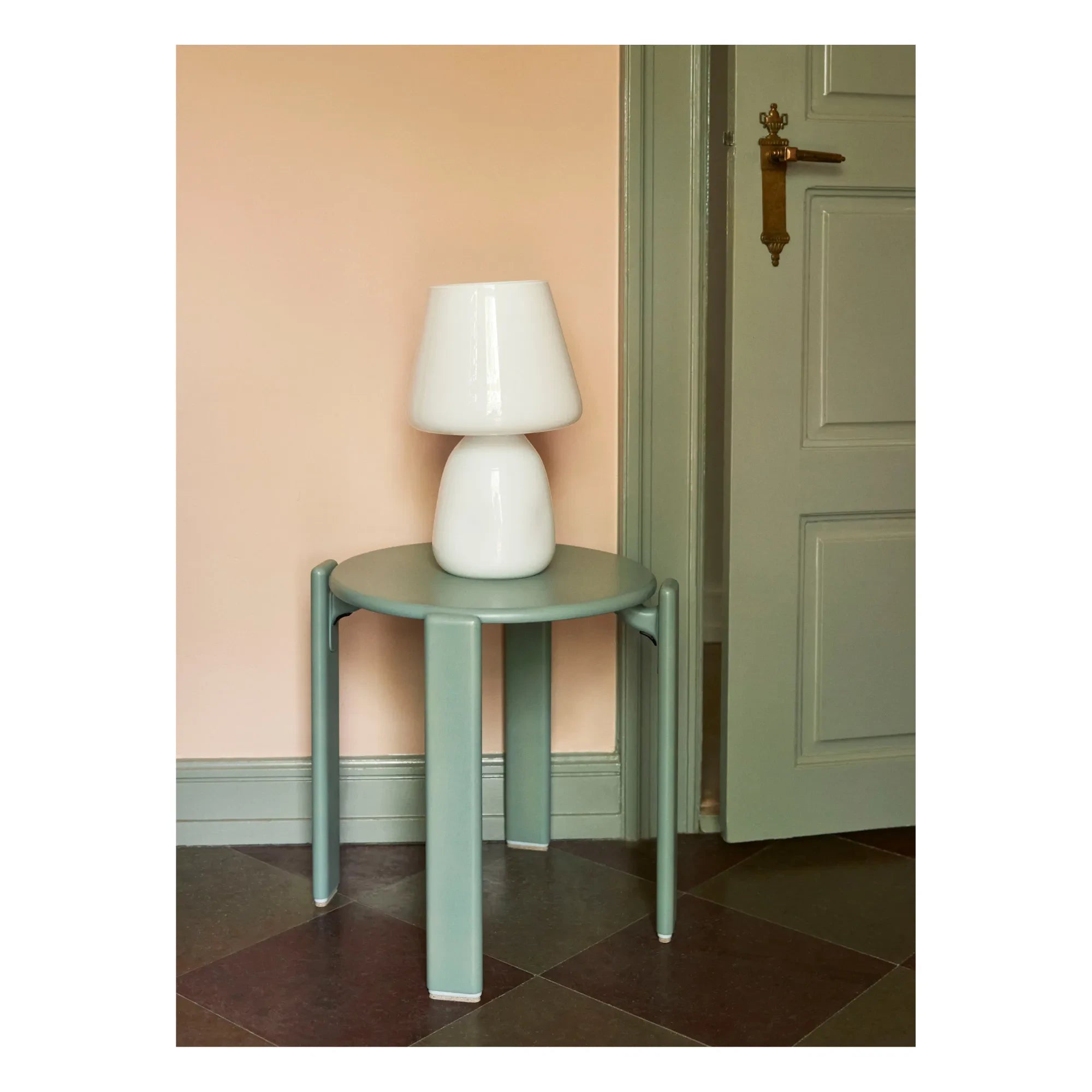 Hay - Apollo Opal Glass Table Lamp | White