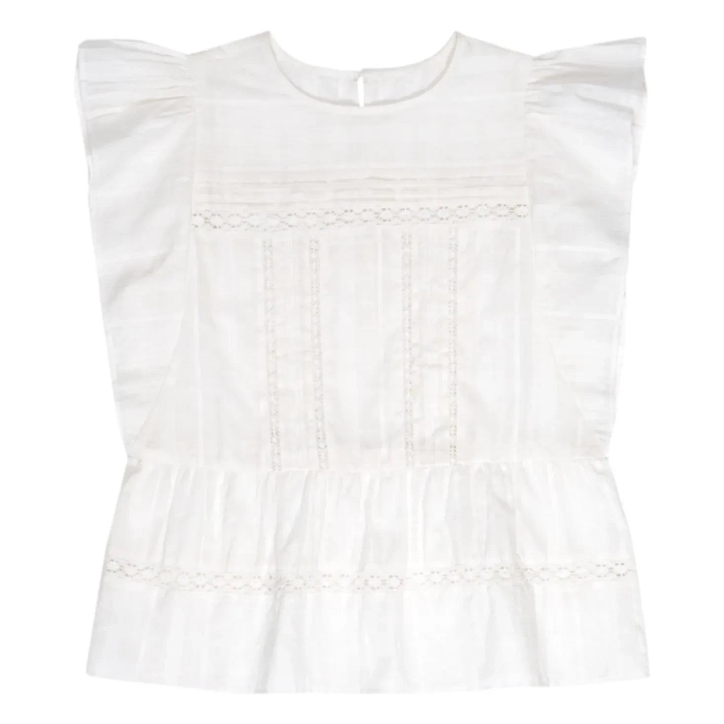 the new society - Corfu Blouse - Women's Collection | White
