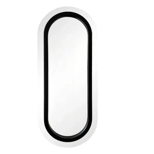 Gabrielle Paris - Blackened Oak Veneered Victor Mirror | Black