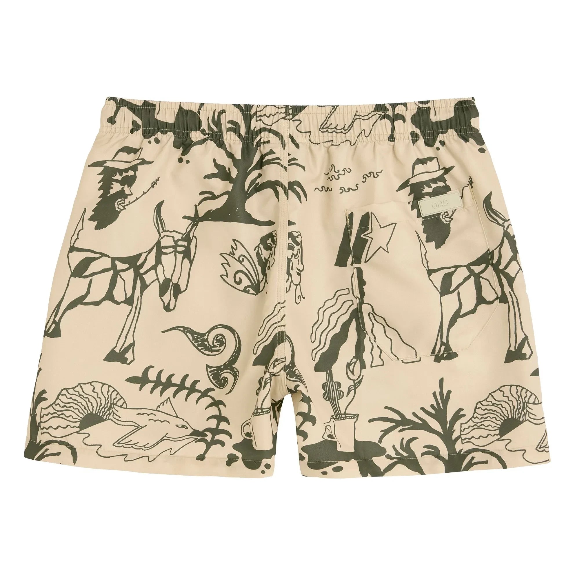 OAS - Poplan Bathroom Shorts | Beige