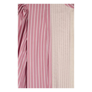 Maria de la Orden - Dimitra Striped Cotton Dress | Pink