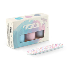 Namaki - 3-Pack Peel-Off Nail Polish Set | Blue
