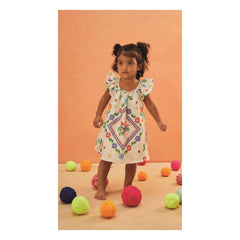 Fabula - Floral Romper | White
