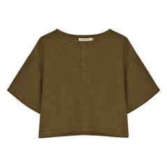 the new society - Melissa Lin T-shirt | Olive