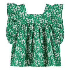 Emile et Ida - Liberty Blouse | Green