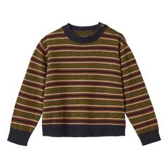 Caramel - Chester Merino Sweater | Khaki