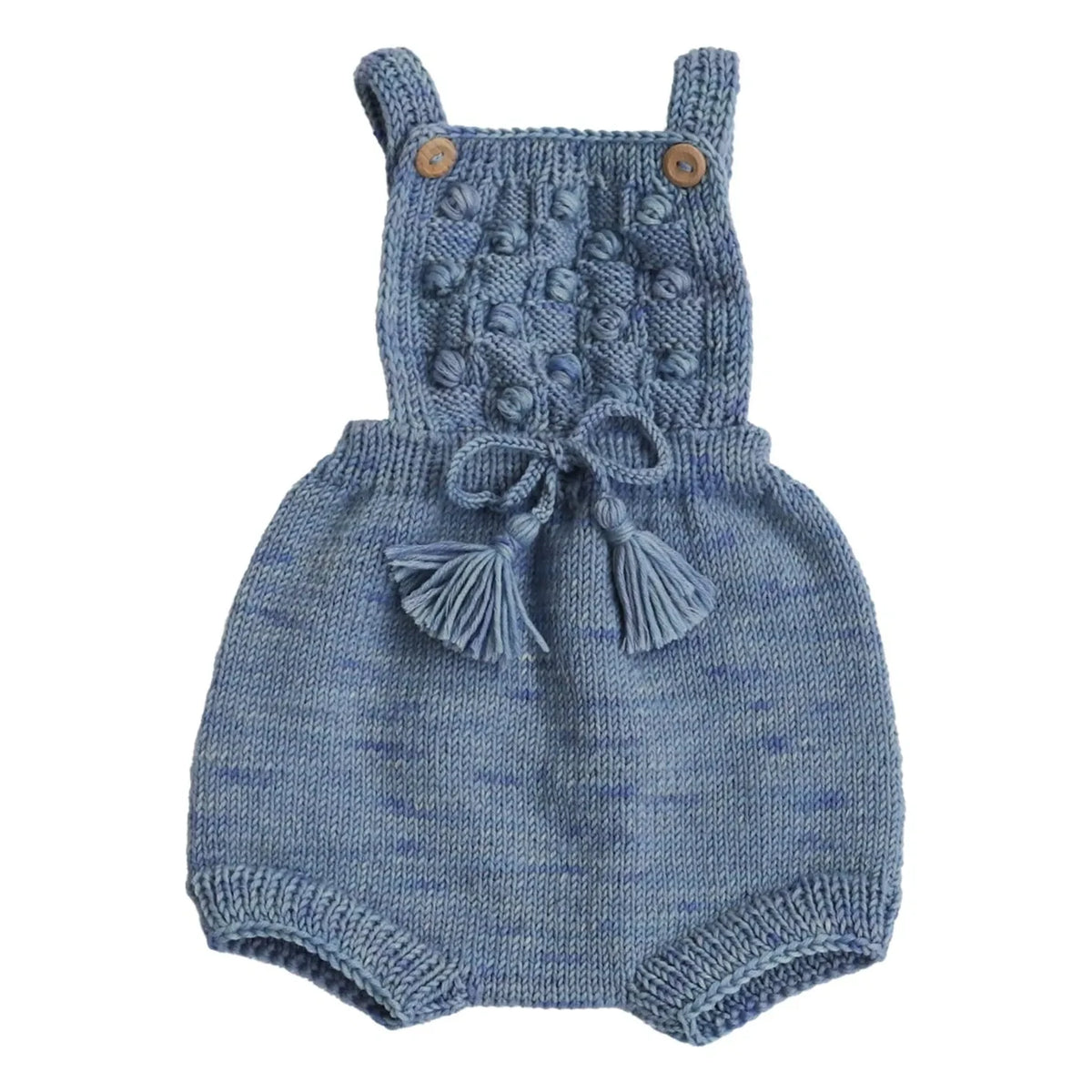 Kalinka - Ravena Merino wool romper | Light blue