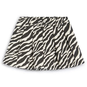 the new society - Dakota Zebra Etek | Siyah