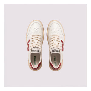 Bob Wolf - Legacy Deri ve Süet Sneakers | Kırmızı