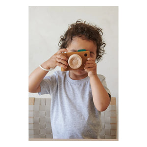 Liewood - Michael Wooden Camera | Caramel