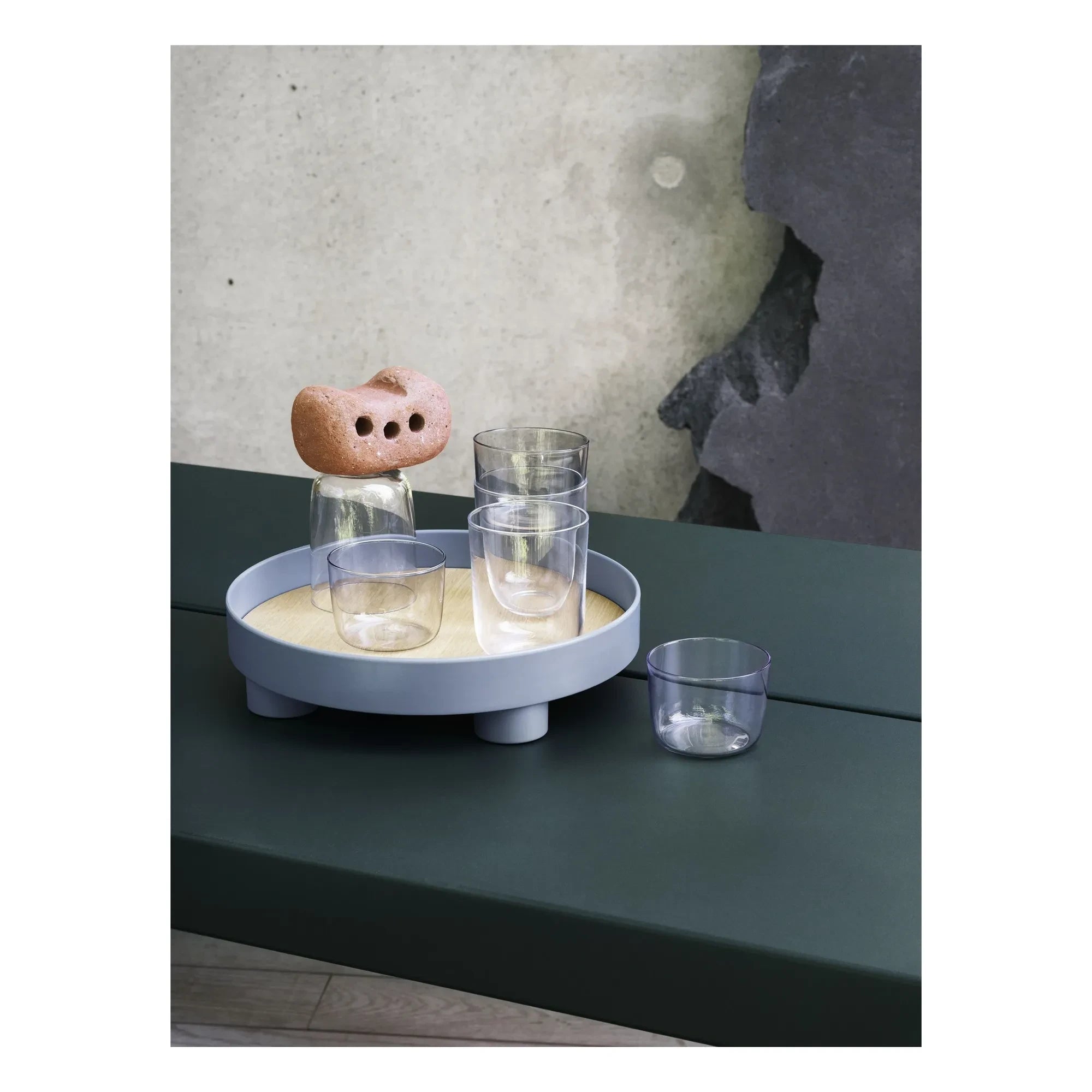 Muuto - Platform Tray | Gray Blue
