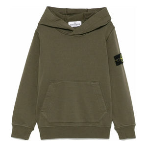 Stone Island - Logo Hoodie Sweatshirt | Khaki