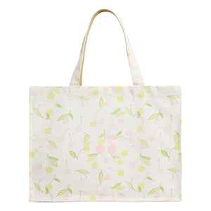 Bonpoint - Emiko Cherry | Ecru Tote Bag