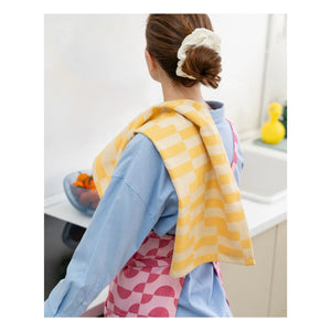 Tarta Gelatina - Butter Dream Kitchen Towel | Yellow