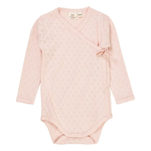 Copenhagen Colors - Body Cache-Coeur Pointelle Organic Cotton | Pale Pink