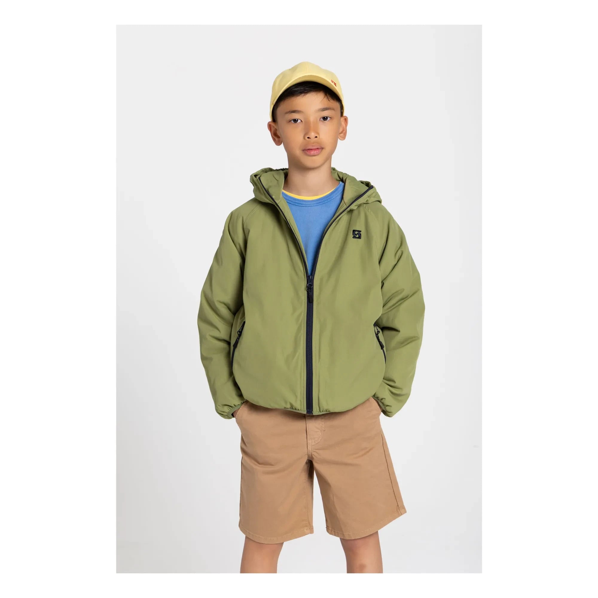 Smallable Kid - Hardy Water-Resistant Jacket | Green