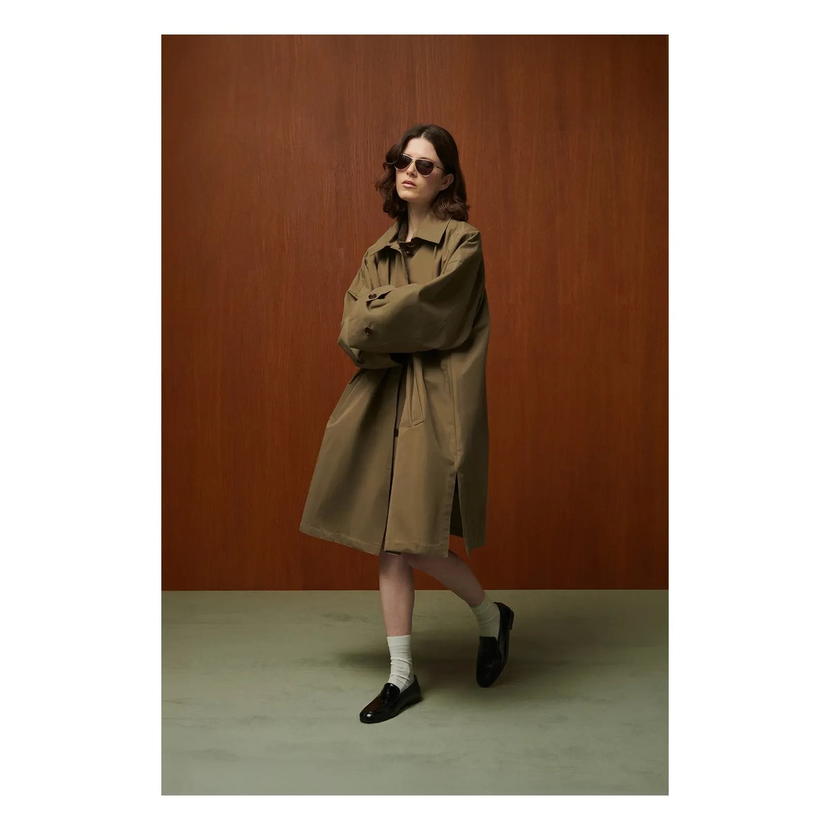 BELLEPIECE - John Laine Coat | Honey