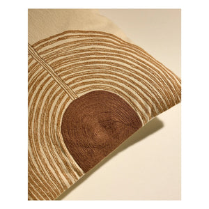 Maison Sarah Lavoine - Mirage Embroidered Pillow | Havana