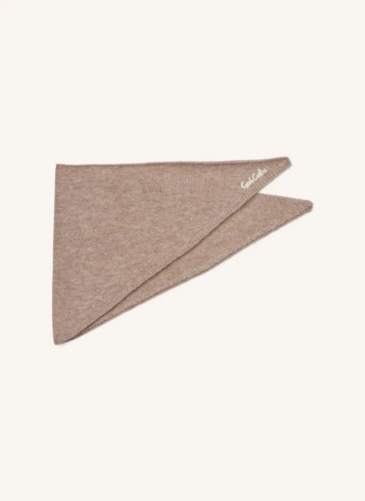 Copenhagen Colors - Embroidered Cashmere Shawl | Beige