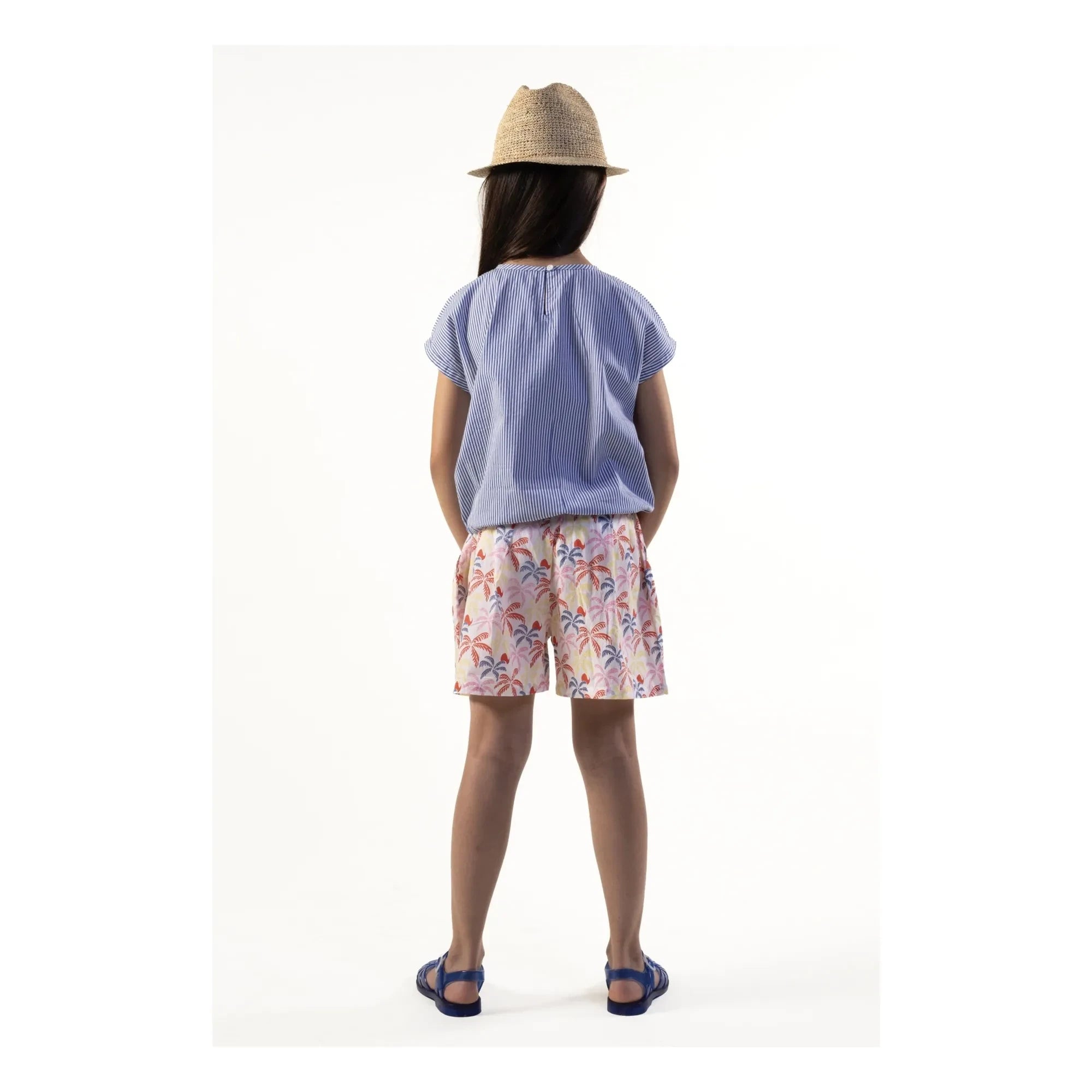 Sunchild - Striped Mae Top | Blue