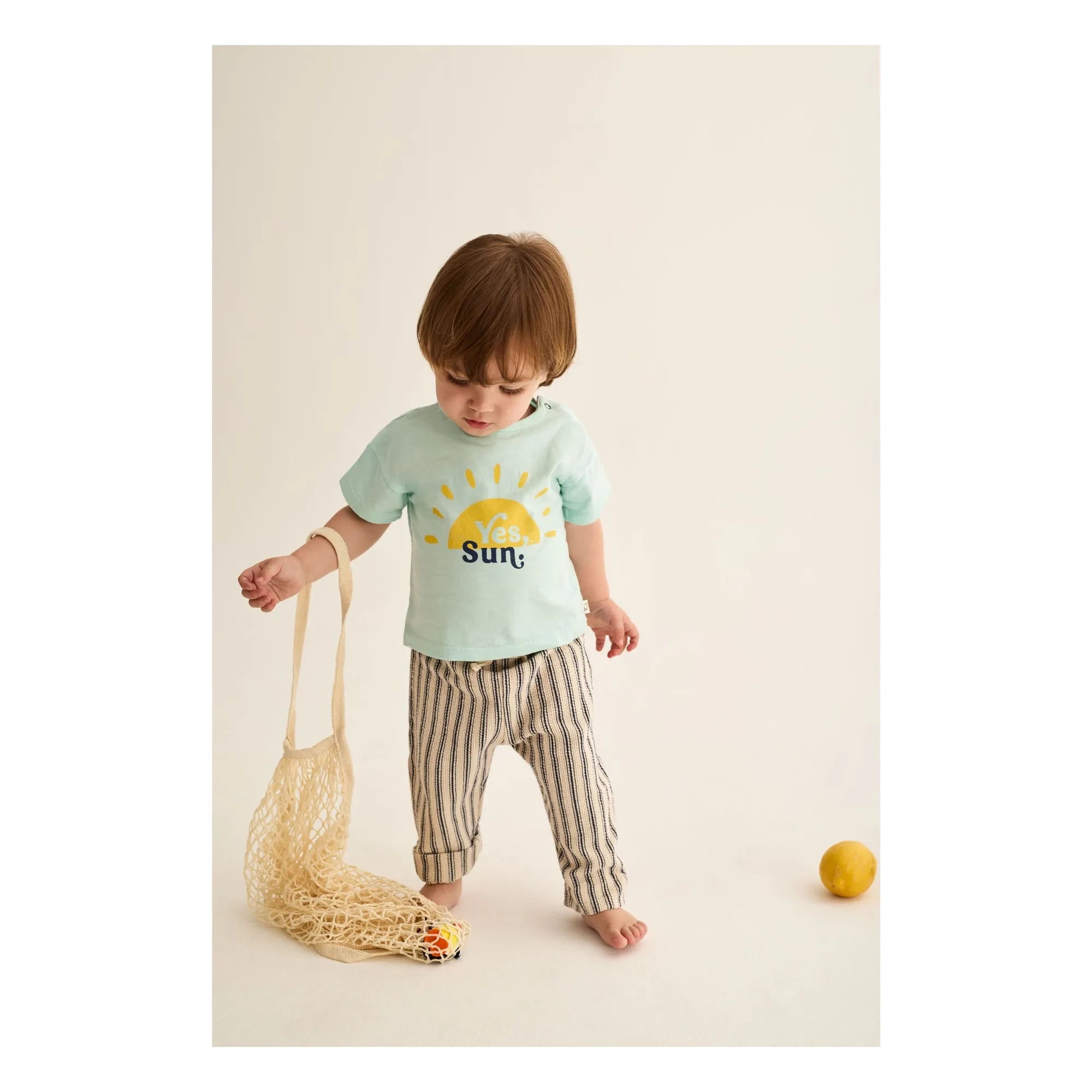 Cozmo - Enzo Striped Trousers | Ivory