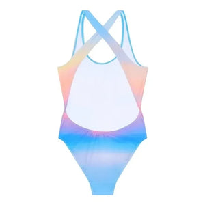 Finger in the Nose - Olivia Back-Closed Swimsuit | Light Blue