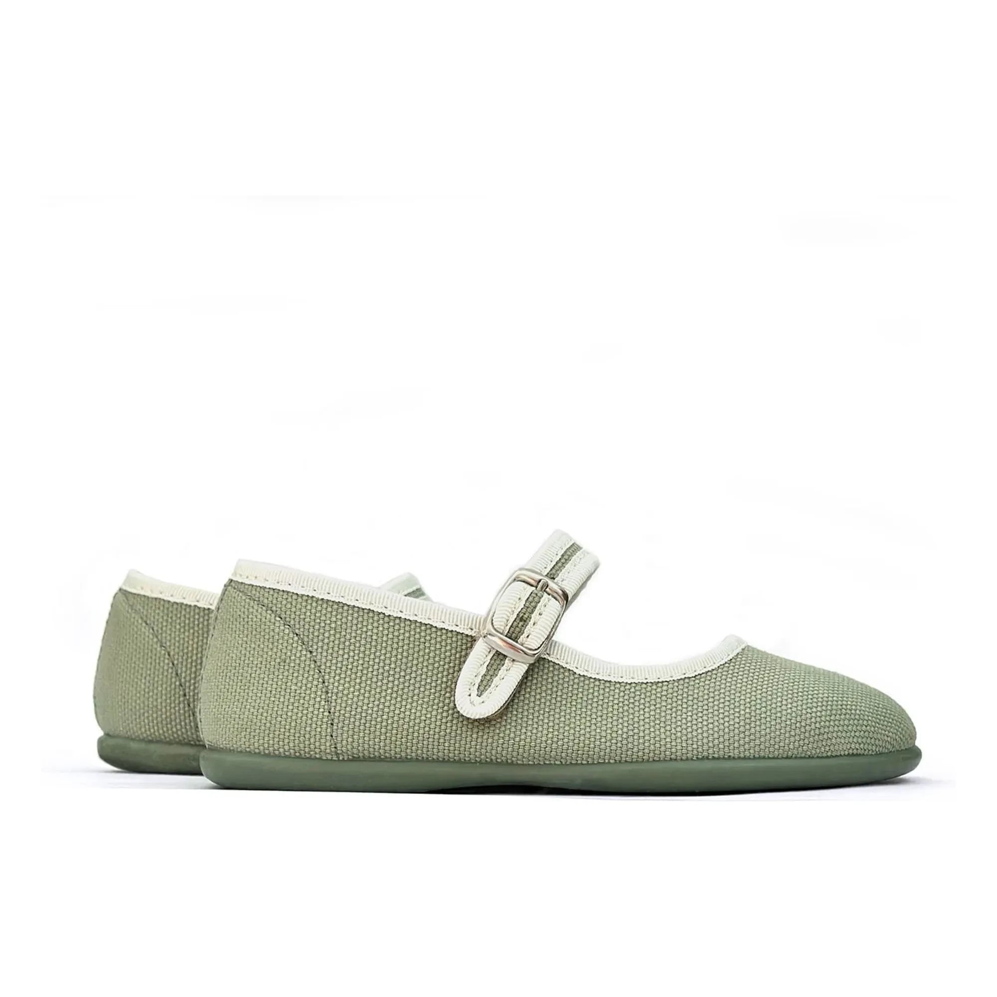 Hermosilla - Ballerina Shoes Pivert | Khaki