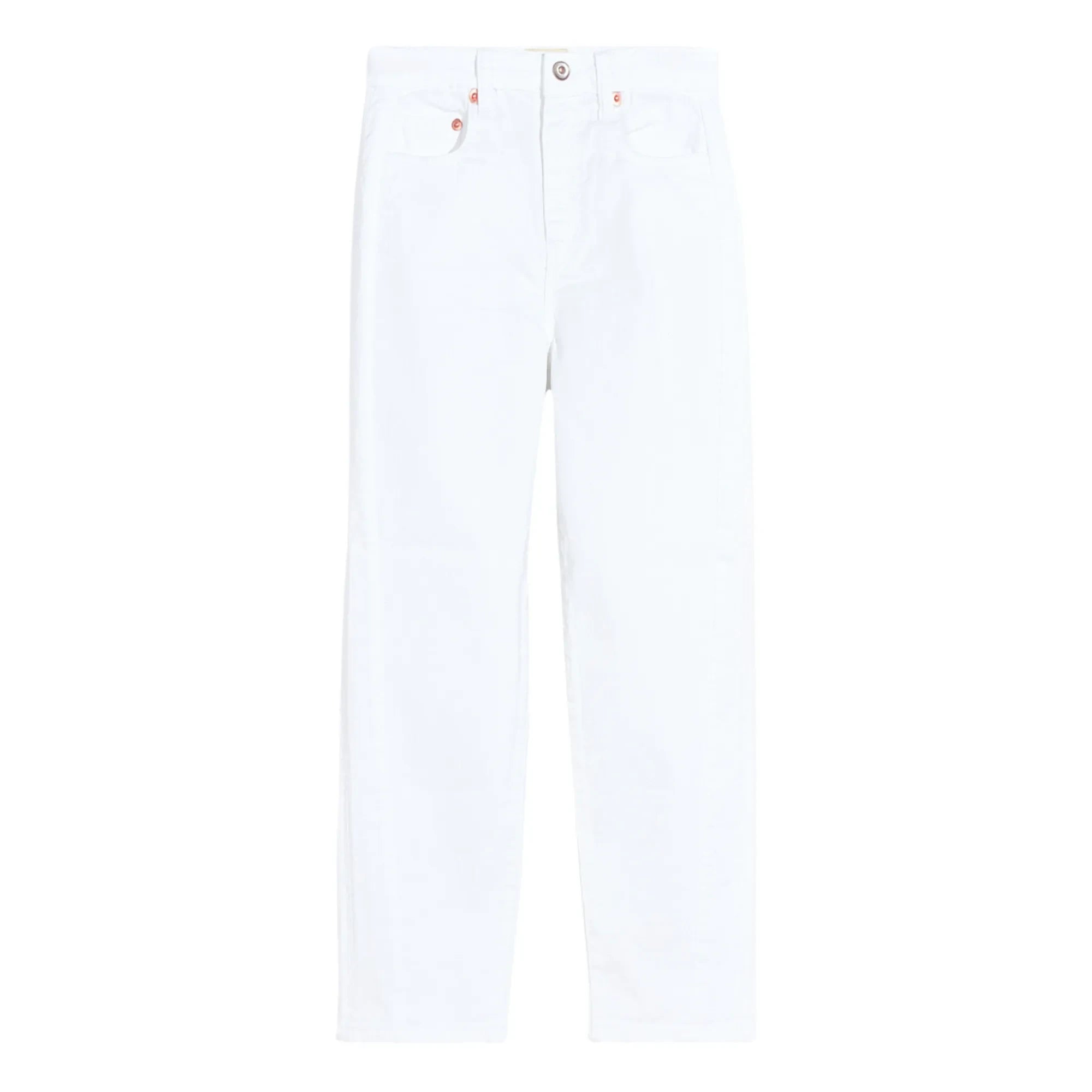 Bellerose - Pimmy Straight Leg Jeans | White