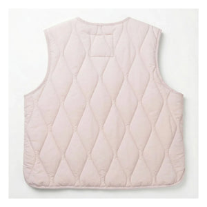 Smallable Kid - Sleeveless Quilted Cheer Jacket | Light Pink