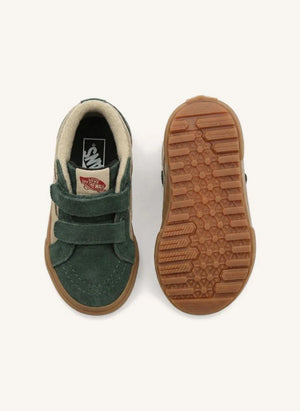 Vans - SK8-Mid Reissue V Insulated Rubber Sneakers | Olive