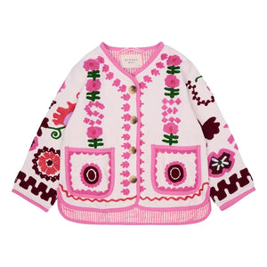 SISSEL EDELBO - Maggie Embroidered Jacket - Children's Collection | Ecru