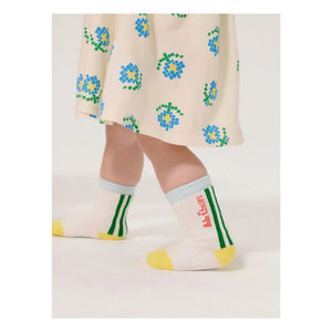 Bobo Choses - 2 Pairs of Organic Cotton Dog Socks | Light Blue