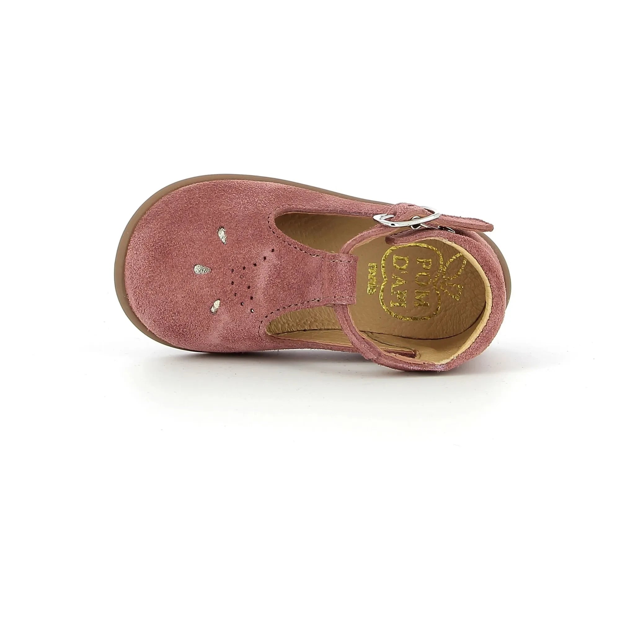 Pom d'Api - Salomé Velvet Sandals | Pink