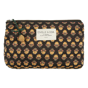 Emile et Ida - Makeup Bag | Black