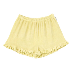 Mipounet - Carina Organic Cotton Towel Shorts | Light yellow