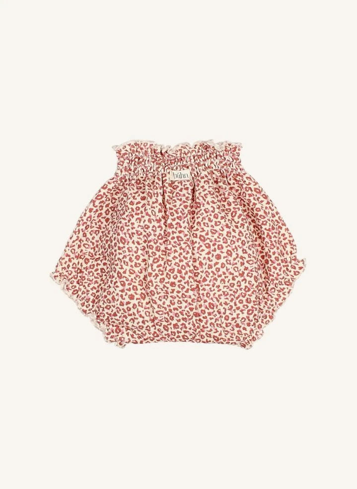 Búho - Flowy skort | Burgundy