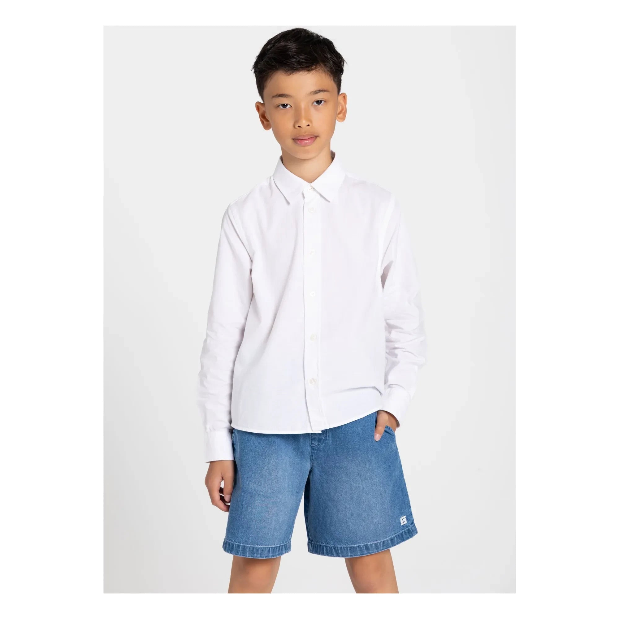 Smallable Kid - Zak Oxford Shirt | White