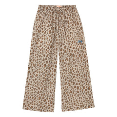 Tinycottons - Poplin Leopard Pants | Brown