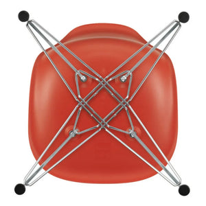 Vitra - DSR Plastic Chair - Chrome Frame - Charles & Ray Eames | Scarlet