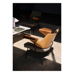 & Tradition - RD8 lounge chair, Robin Day | Dark Gray